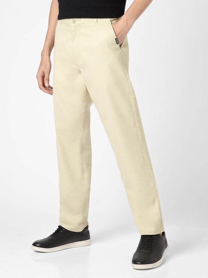Urbano Fashion Men Regular Fit Casual Chinos Trousers