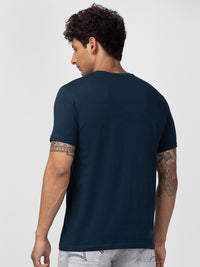SPYKAR Men Typography Printed Cotton T-shirt