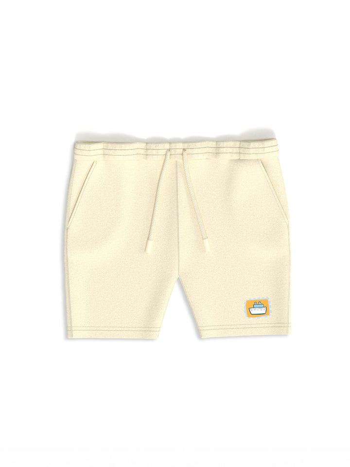 Nauti Nati Boys' Pack of 2 Cotton Graphic Print Badged Shorts