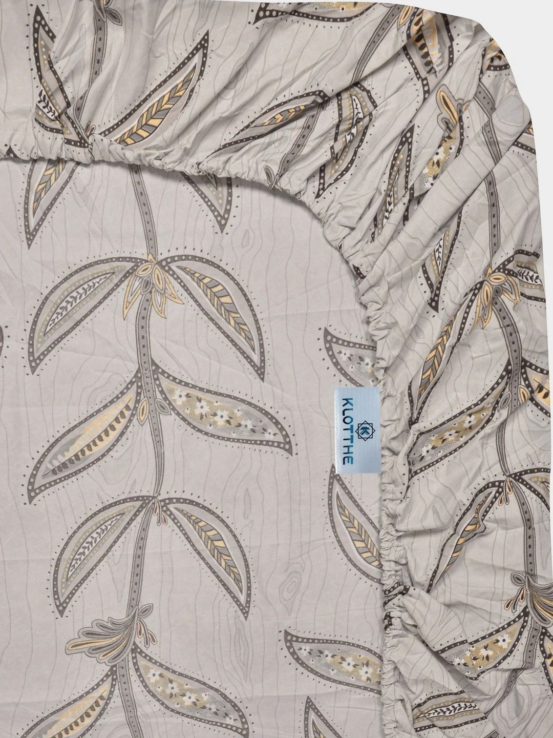 Moda Rapido X KLOTTHE Motif Etnik Beige 300 TC Cadar King dengan 2 Sarung Bantal