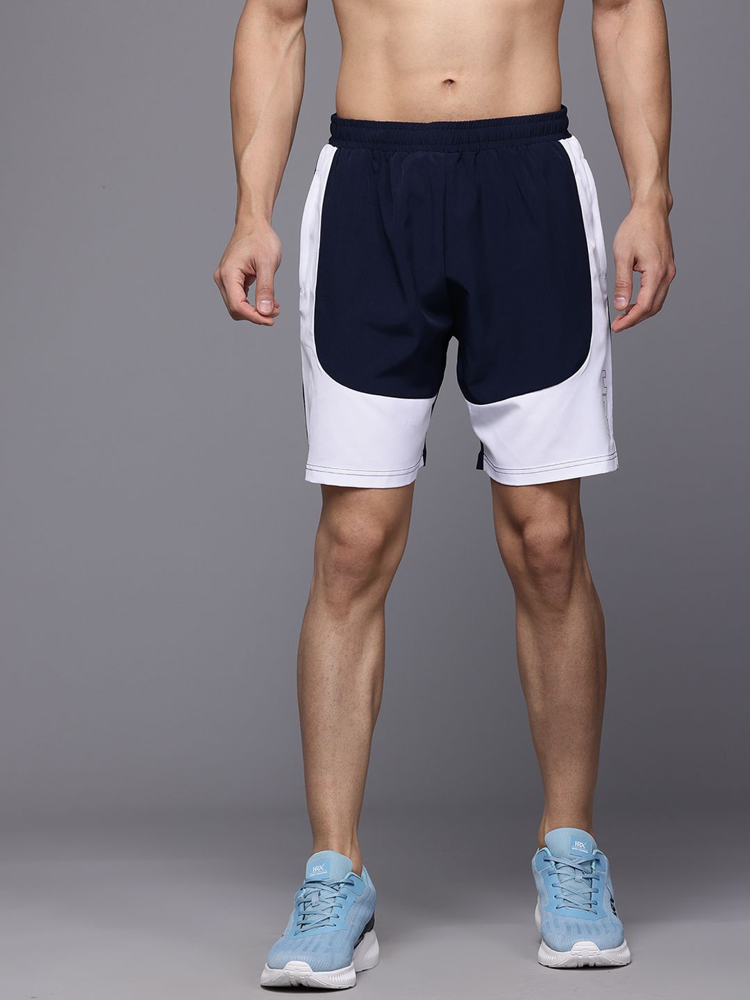 HRX by Hrithik Roshan Men Colourblocked Running Sports Shorts with Technology