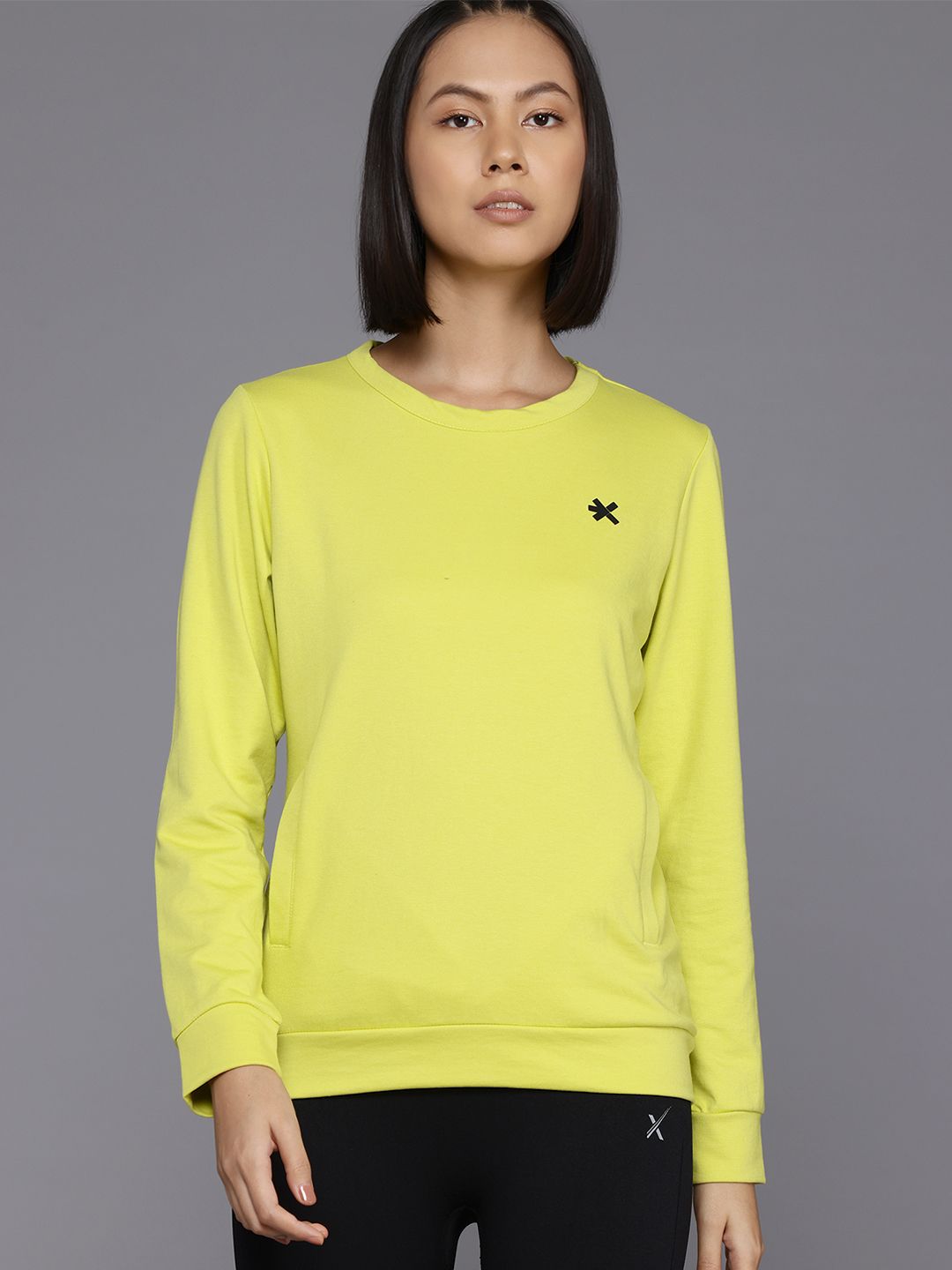 HRX by Hrithik Roshan Printed Training Sweatshirt