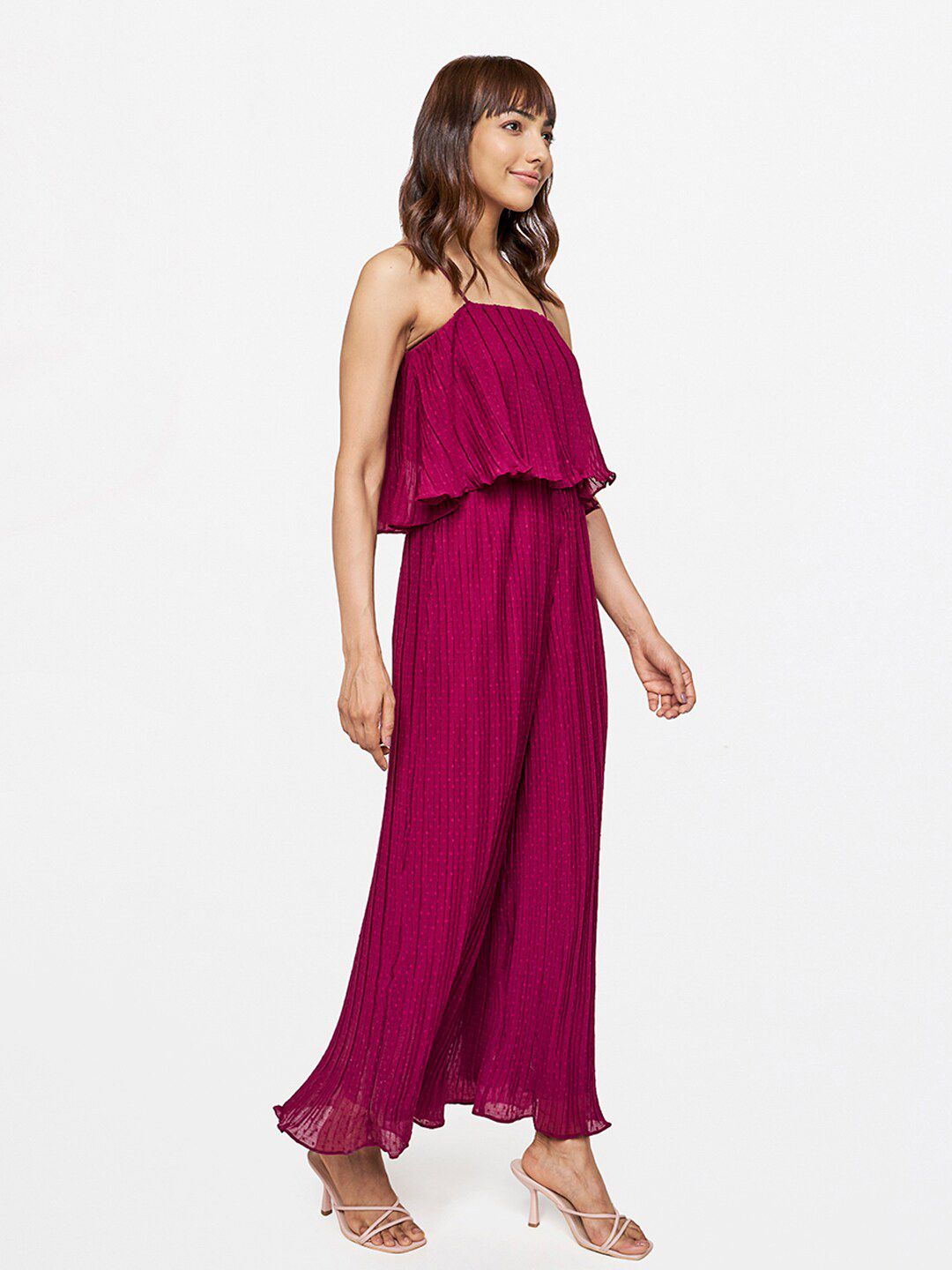 AND Red Basic Jumpsuit