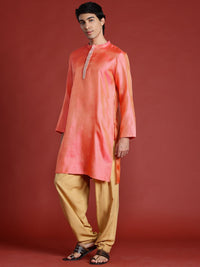 Anouk Woven Designed Kurta & Dhoti Pants Set