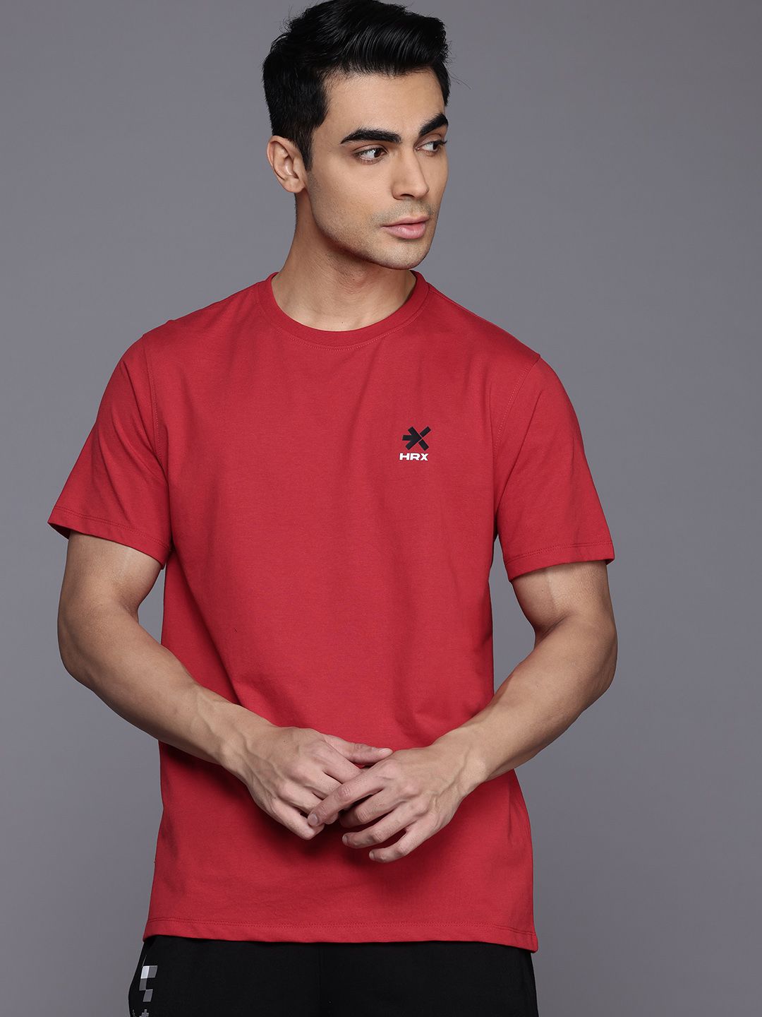 HRX by Hrithik Roshan Lifestyle Typography Print Regular T-shirt