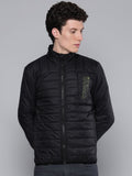 The Indian Garage Co Men Zip-Jacket Slim Fit Puffer Jacket