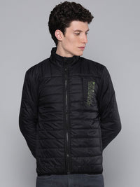 The Indian Garage Co Men Zip-Jacket Slim Fit Puffer Jacket