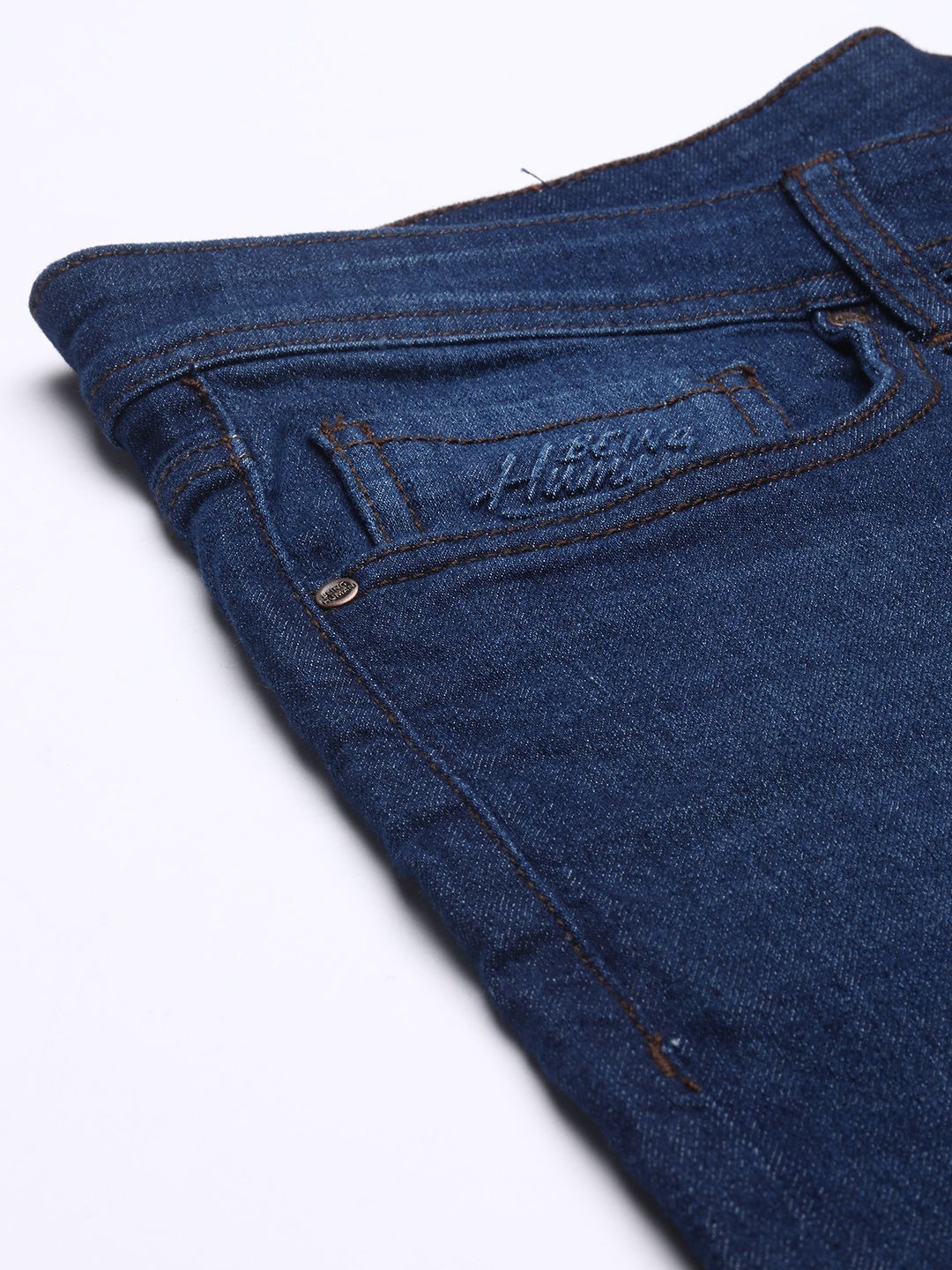 Menjadi Lelaki Manusia Slim Sesuai Cahaya Pudar Mid-Rise Jeans