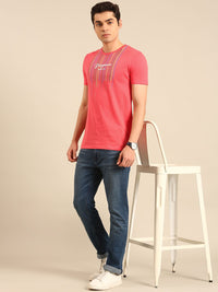 Being Human Typography Printed Pure Cotton T-shirt
