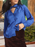 DressBerry Abstract Madness The 70s Edit Shirt Style Top