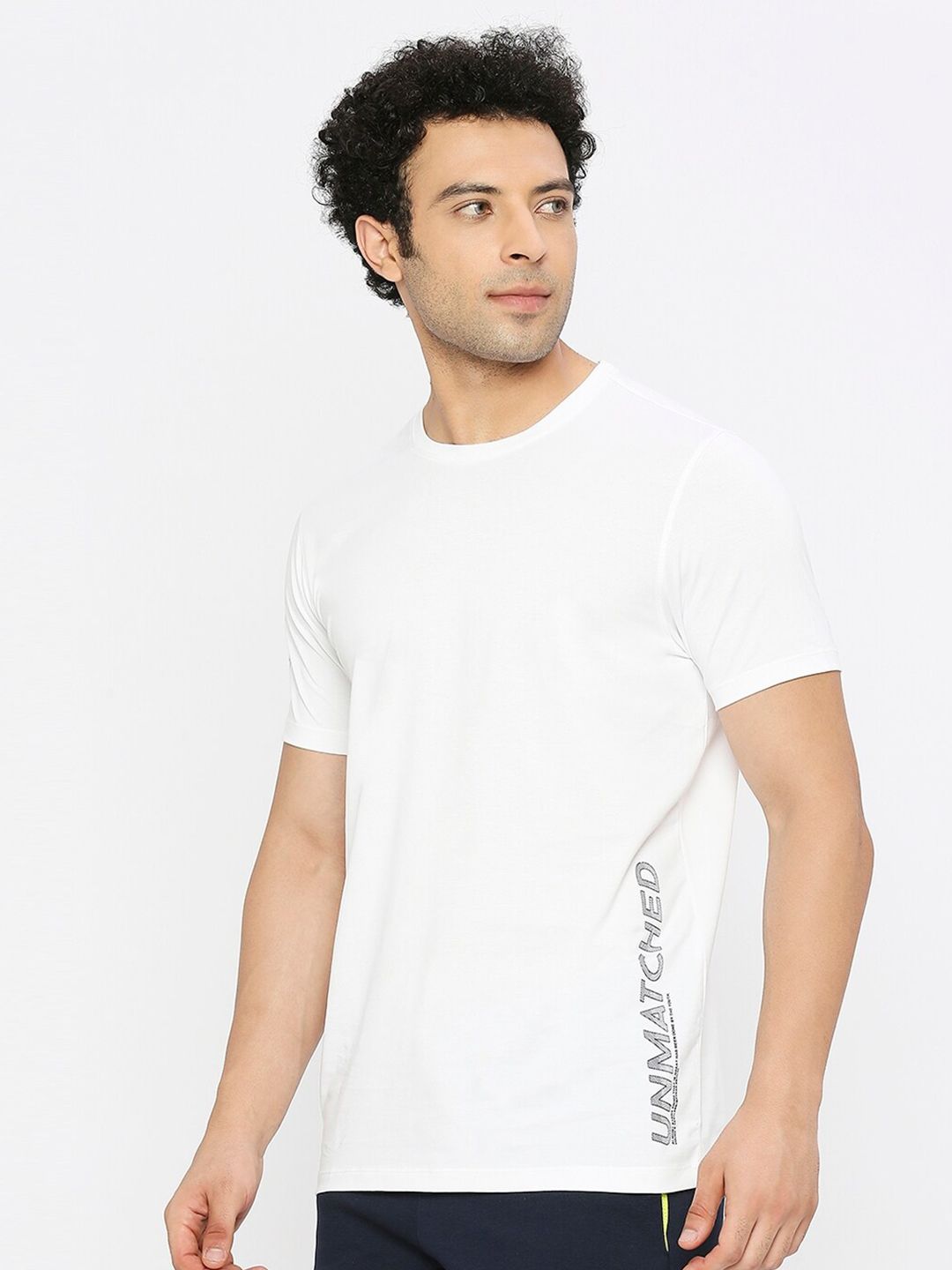 SPYKAR Round Neck Short Sleeves Cotton Casual T-Shirt