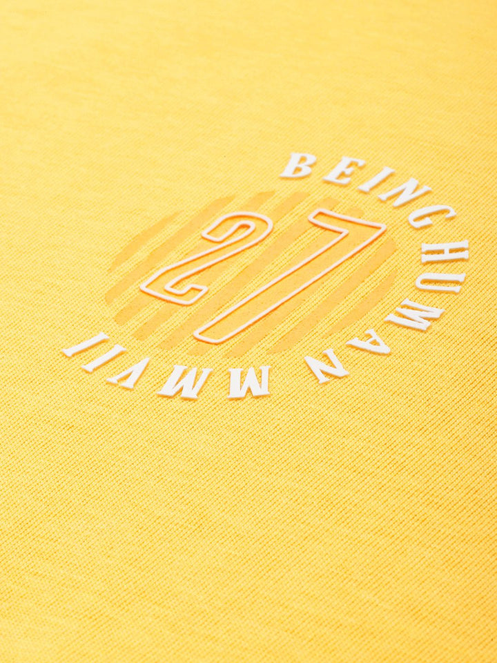 Being Human Pure Cotton Applique T-shirt