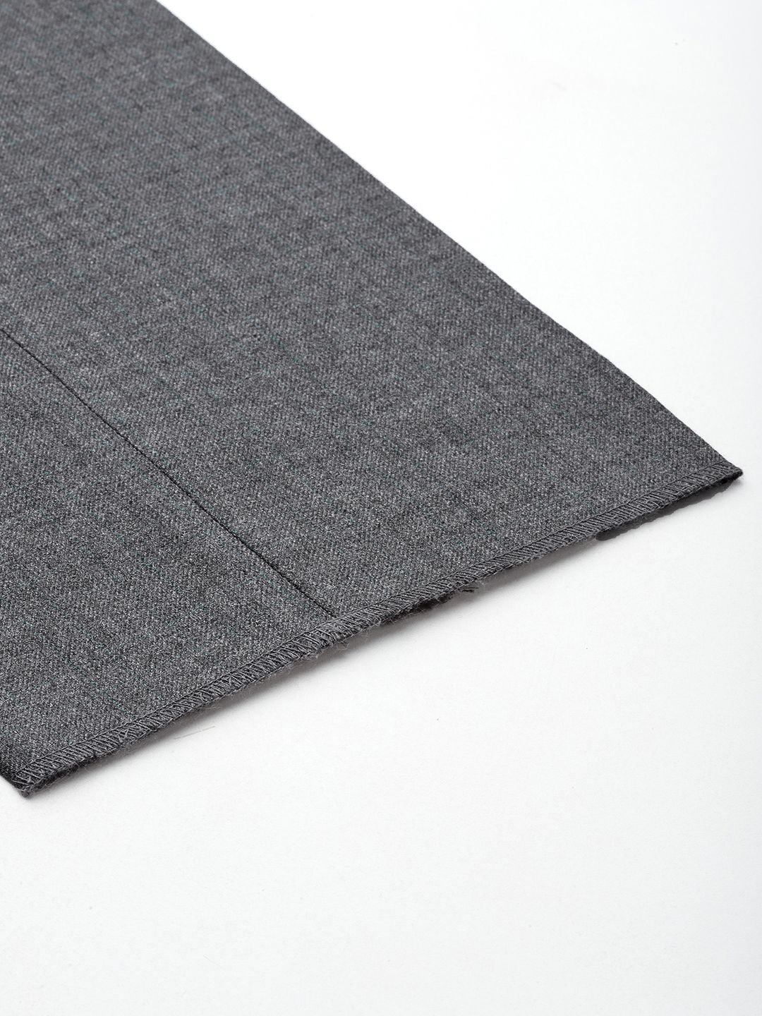 Raymond Men Textured Slim Fit Trousers