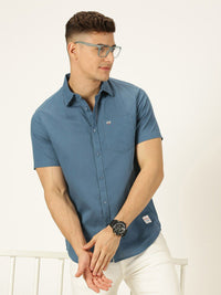 Thomas Scott Classic Slim Fit Casual Cotton Linen Shirt