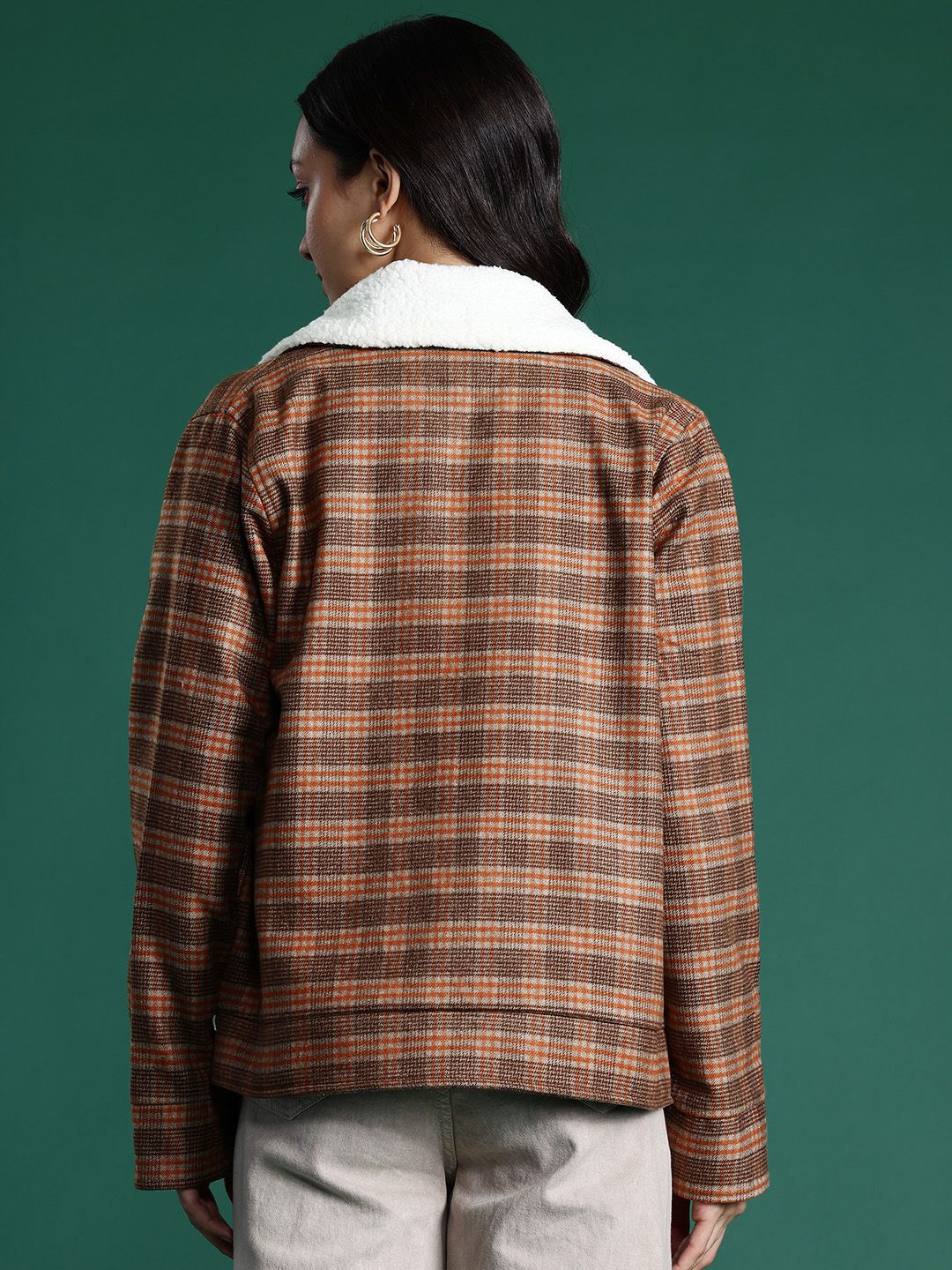 DressBerry Checked Tailored Jacket
