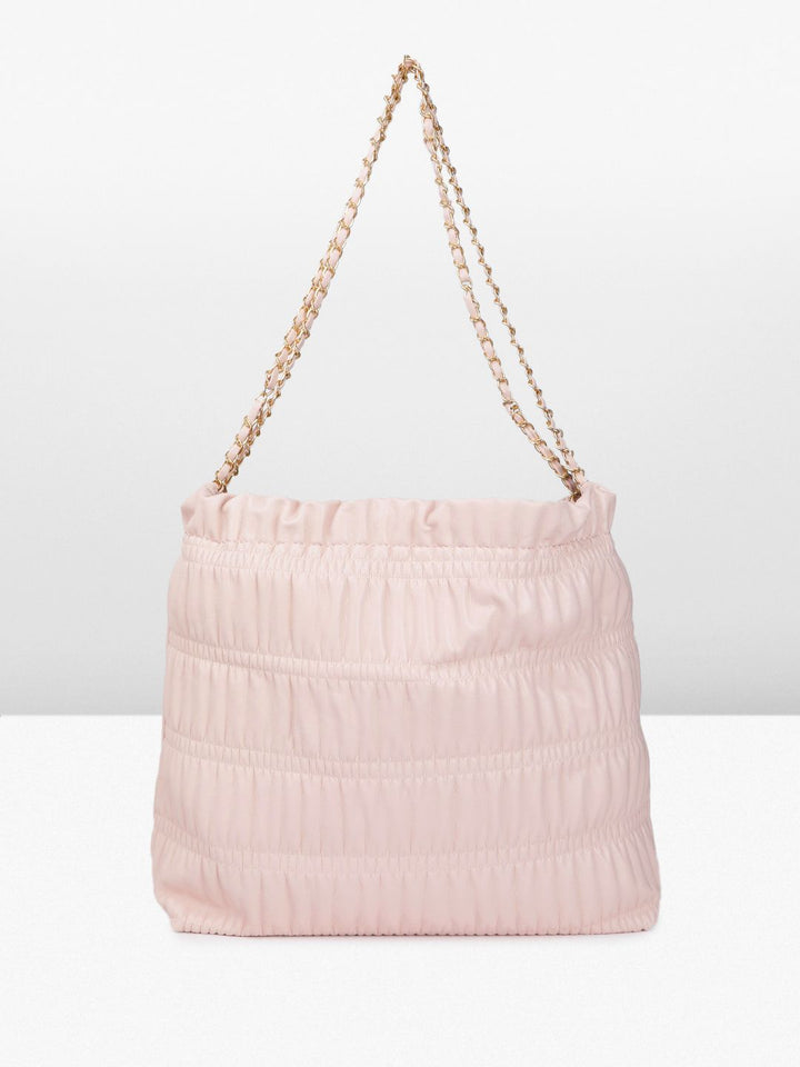 DressBerry Quilted Shoulder Bag with Pouch