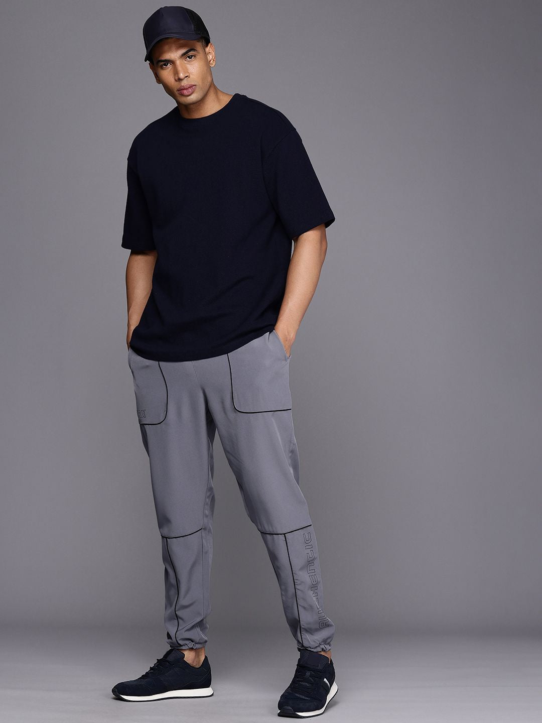 HRX by Hrithik Roshan Men Olympic-Collection Relaxed Fit Lifestyle Joggers