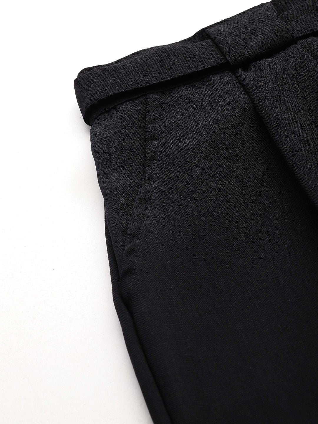 all about you Women High-Rise Pleated Trousers