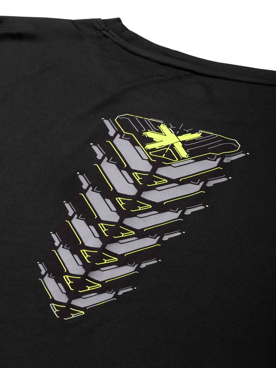 HRX by Hrithik Roshan Printed Rapid-Dry Training T-shirt