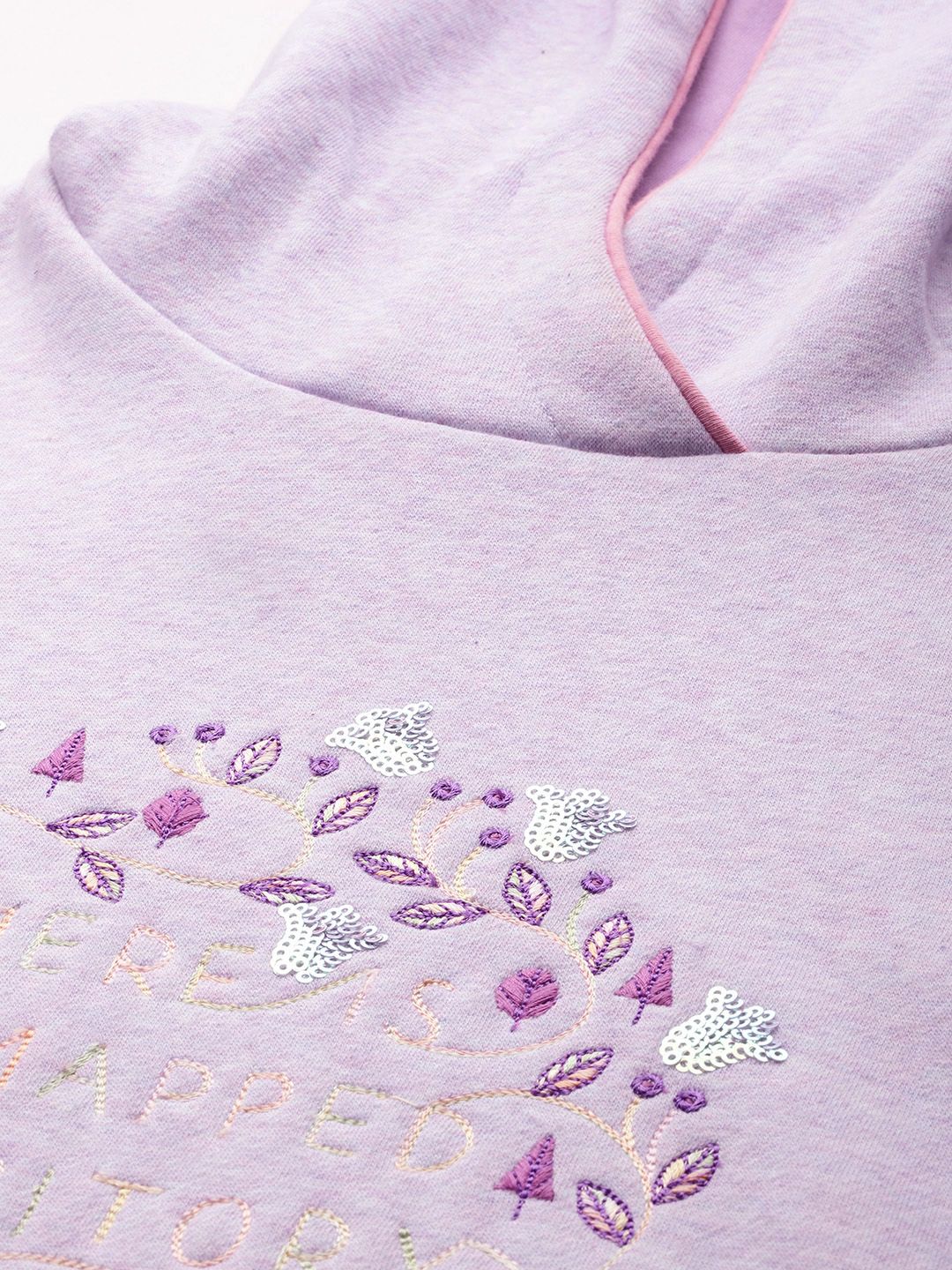 Monte Carlo Sequined Embroidered Hooded Sweatshirt