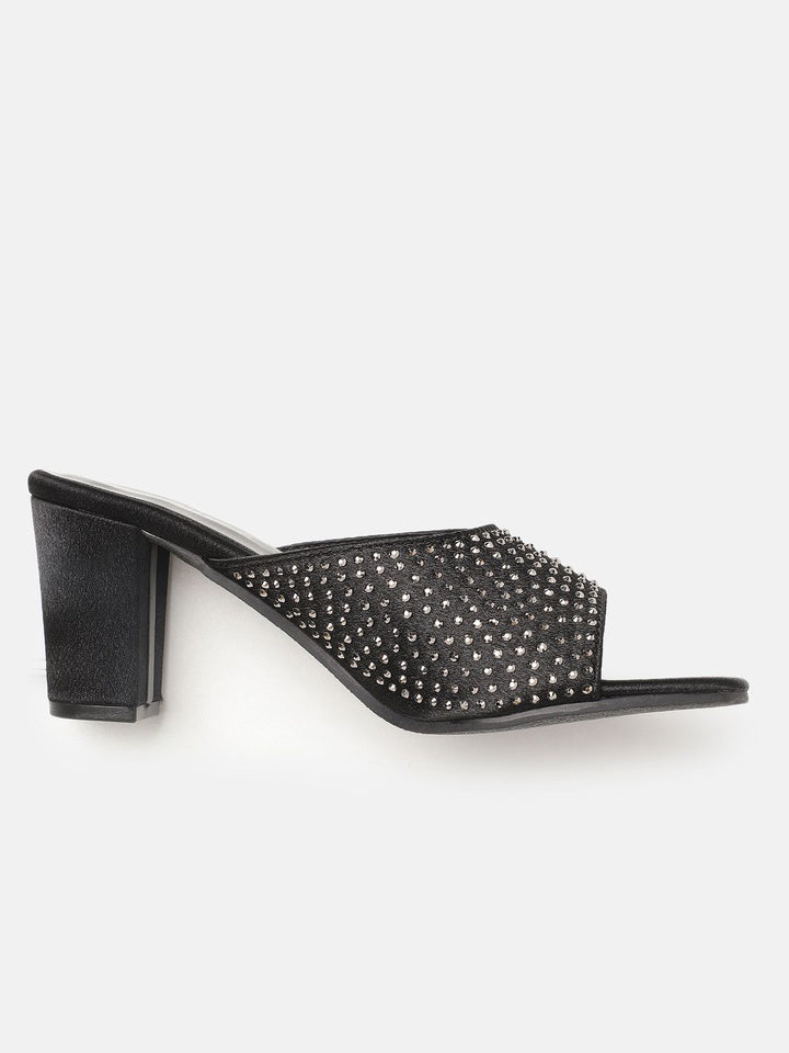 Anouk Embellished Party Block Heels