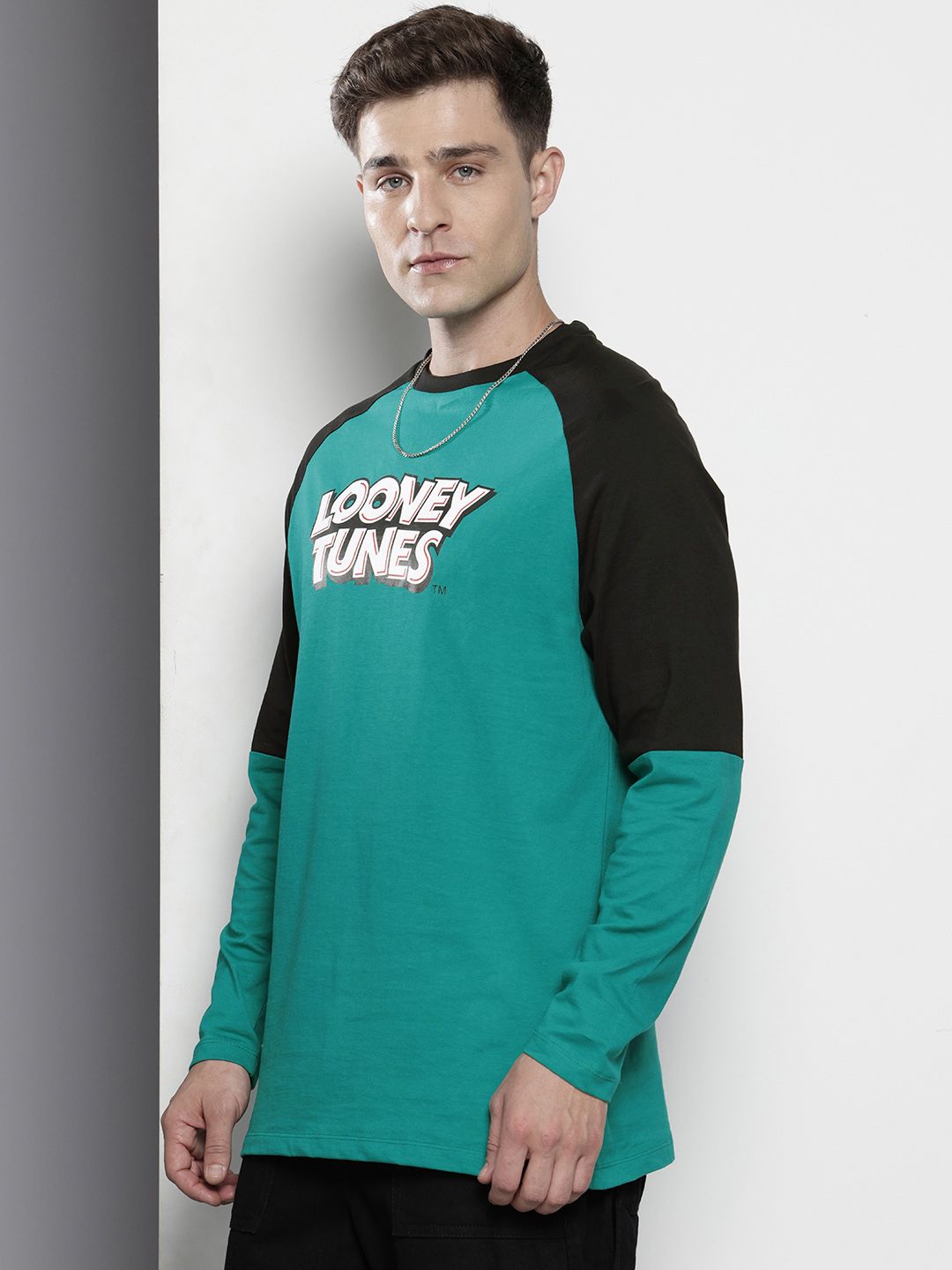 The Indian Garage Co Tom & Jerry Printed Oversized Pure Cotton T-shirt