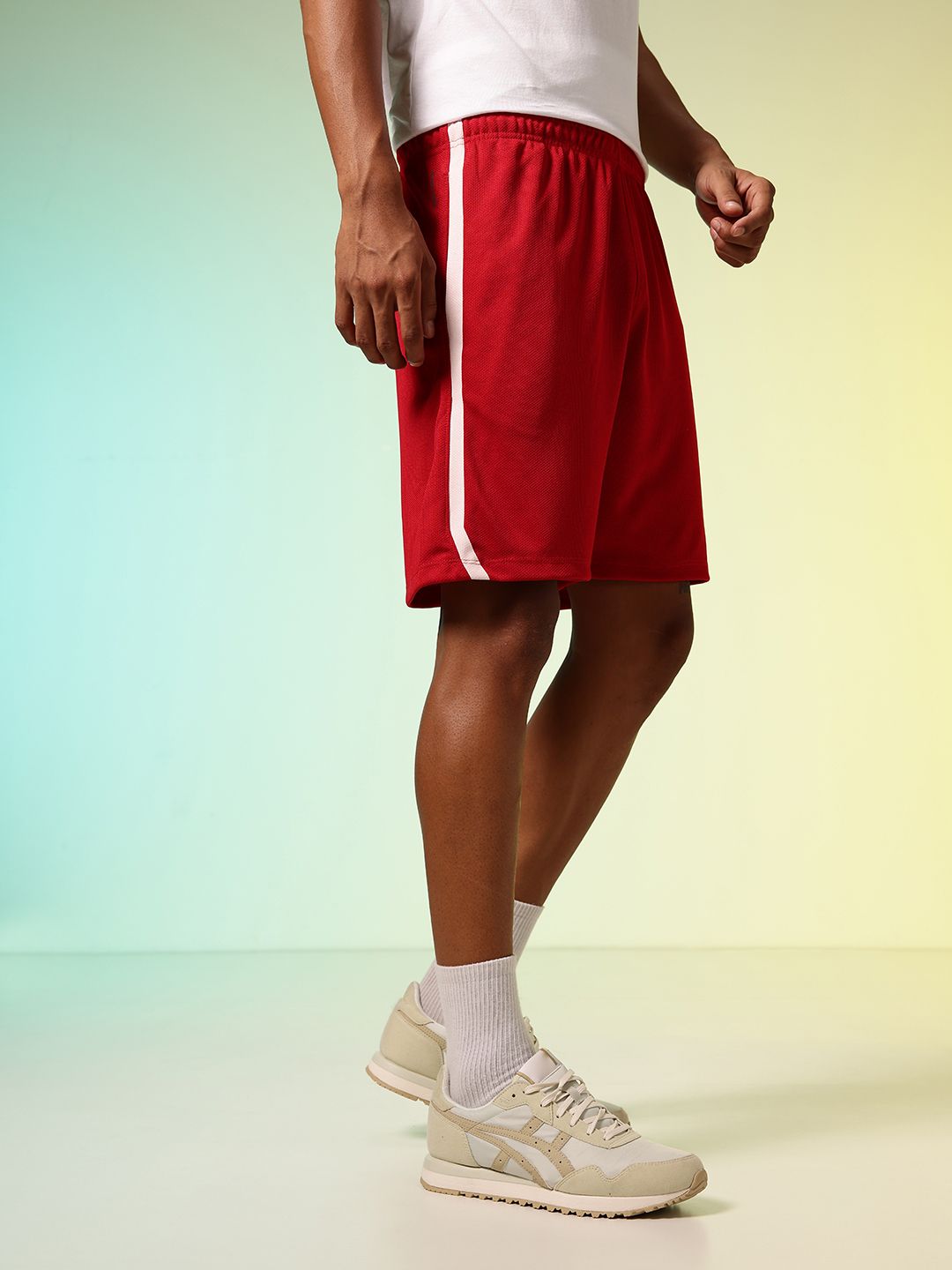 HRX by Hrithik Roshan Men Rapid-Dry Self-Design Lifestyle Sports Shorts