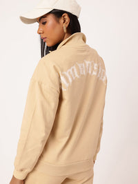 Kook N Keech Street Savvy Printed Relaxed Sweatshirt With Shorts Co-Ords Set