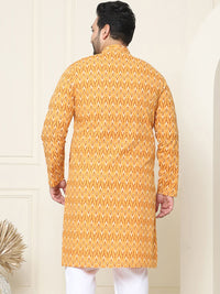 SOJANYA PLUS Geometric Printed Cotton Kurta