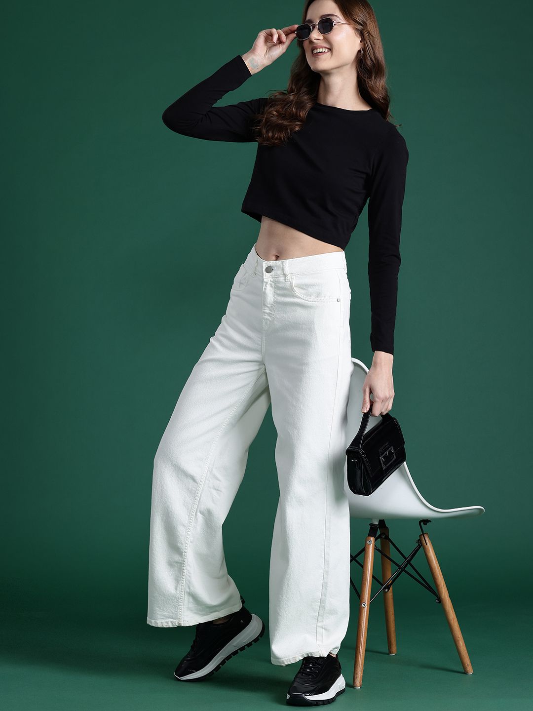 DressBerry Women Wide Leg Jeans