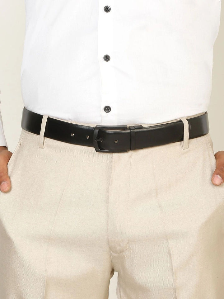Teakwood Leathers Men Leather Reversible Belt
