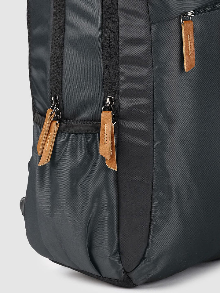 Gear Unisex Charcoal Grey Solid COMPACT BUSINESS LAPTOP Backpack