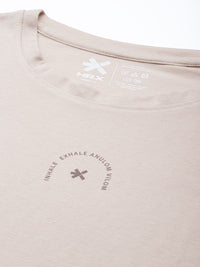 HRX by Hrithik Roshan Printed Crop Yoga T-shirt