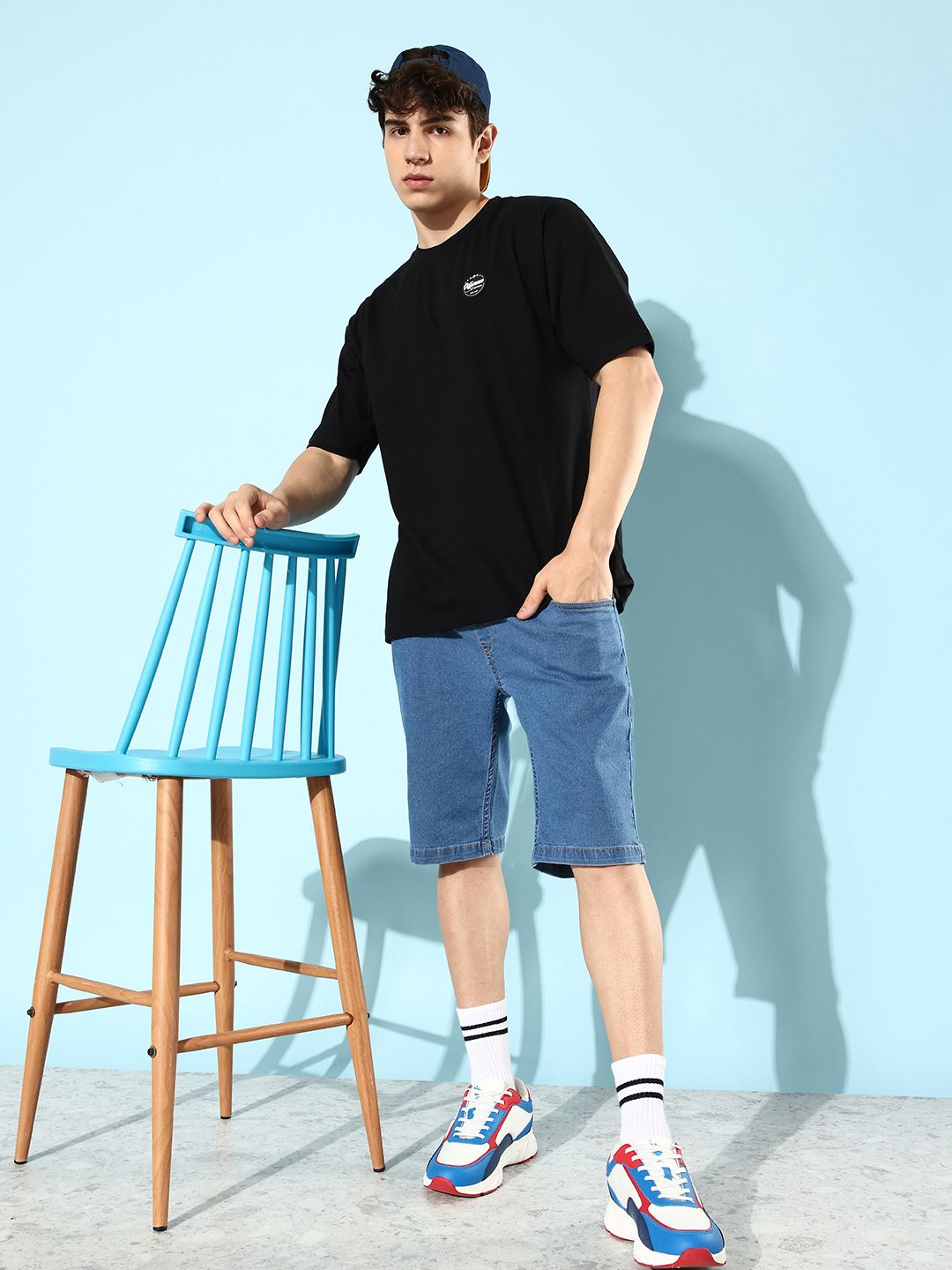 Difference of Opinion Men Graphic Printed Oversized T-shirt