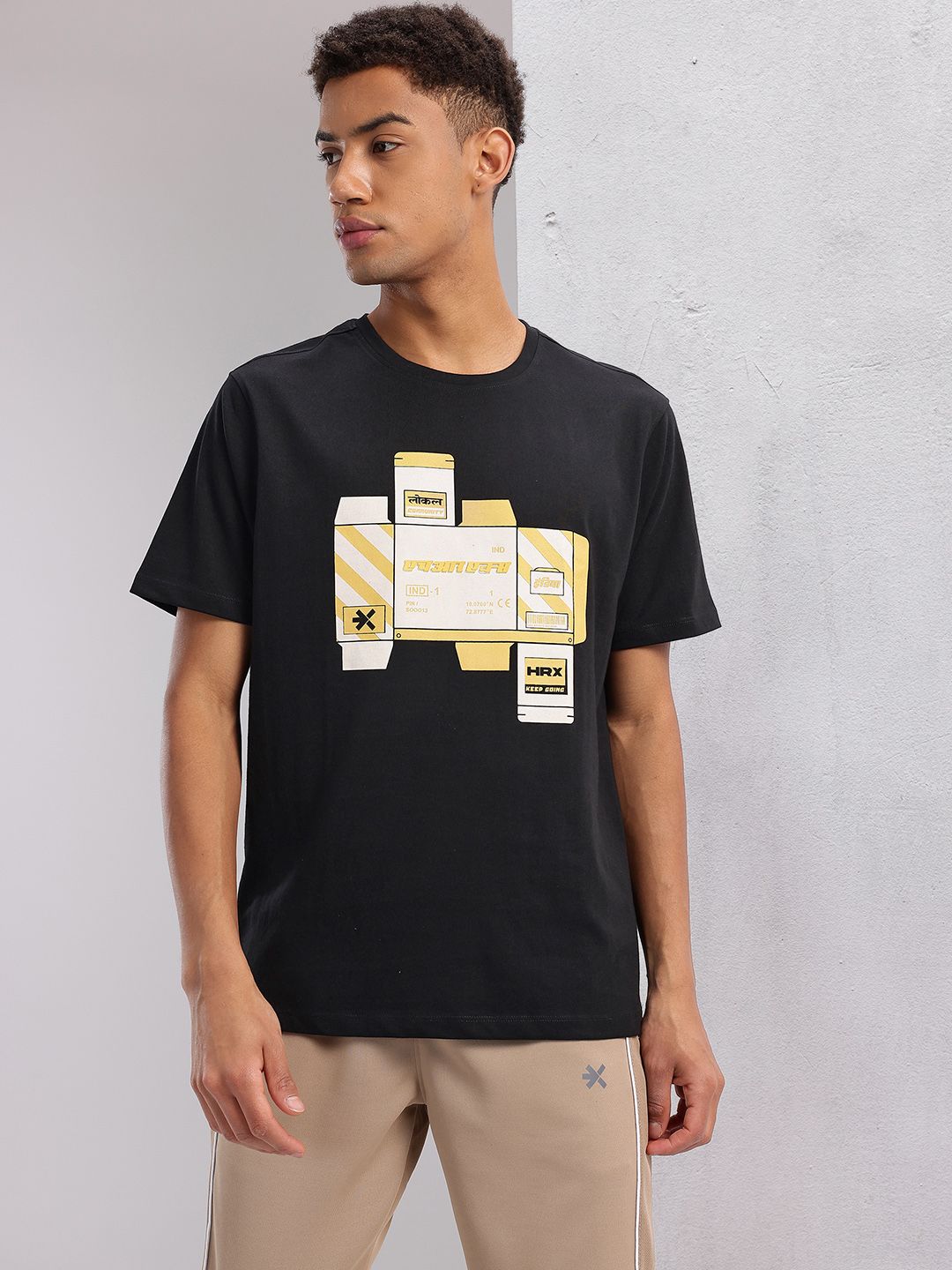 HRX by Hrithik Roshan Graphic Printed Lifestyle T-Shirt