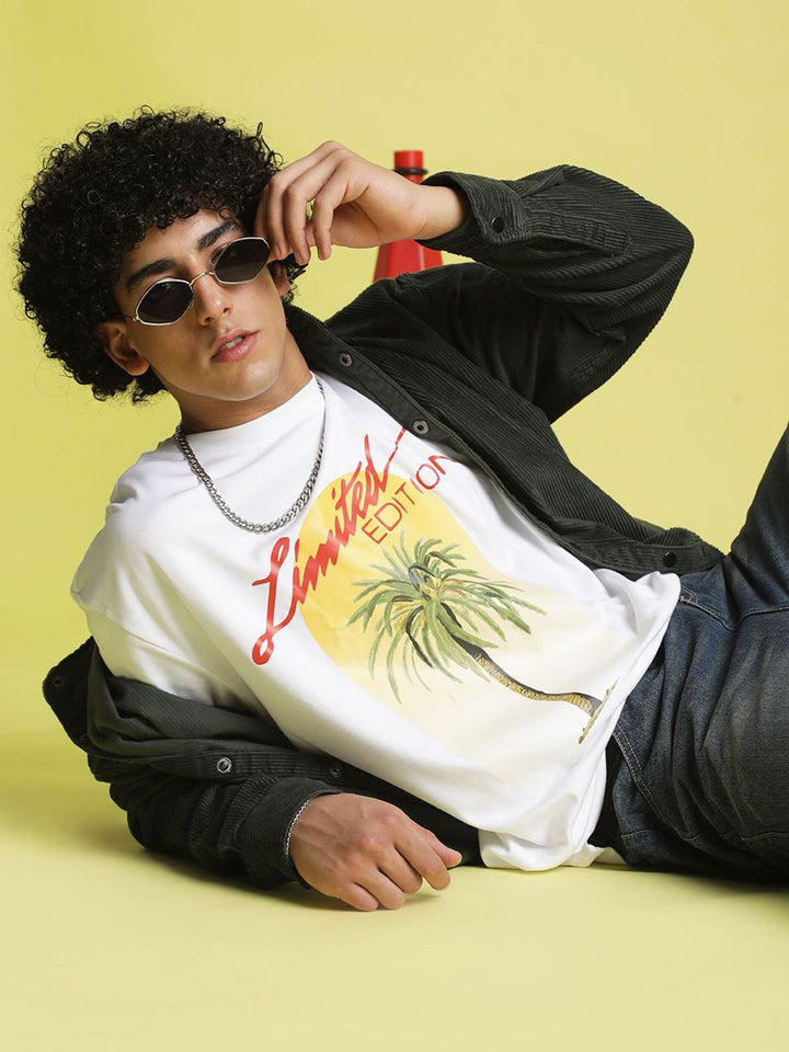 Bene Kleed Men Graphic Printed Round Neck Cotton T-shirt