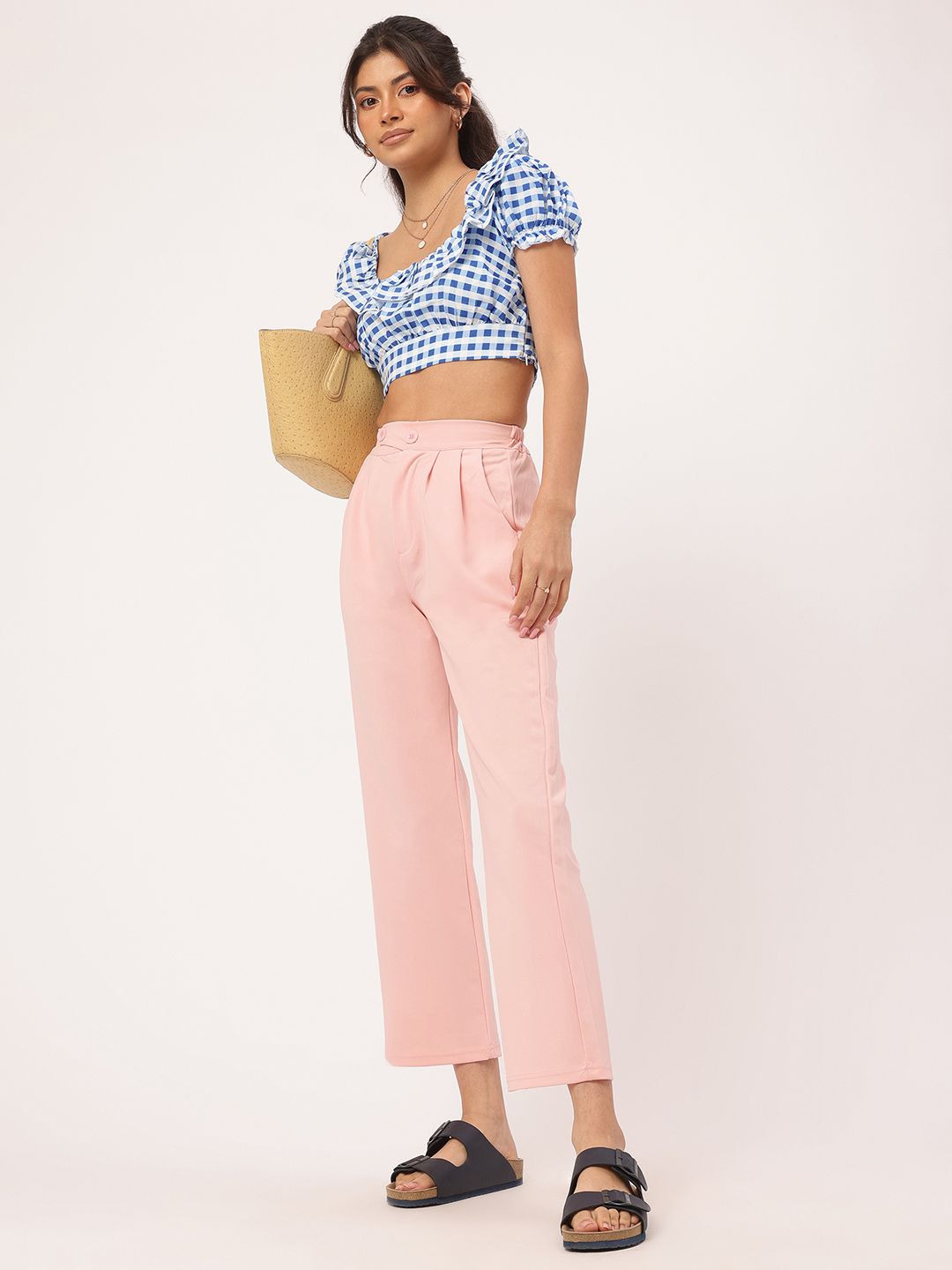 DressBerry Women Pleated Trousers