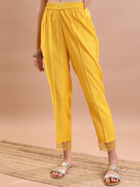 Vishudh Floral Embroidered Thread Work Kurta With Trousers & Dupatta