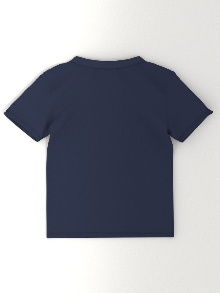 Nauti Nati Everyday Play Boys Pack Of 2 Beach Printed Antimicrobial Cotton T-Shirts