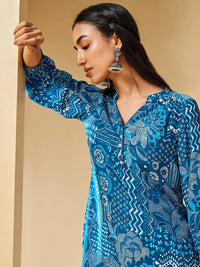 Global Desi Ethnic Printed Tunic