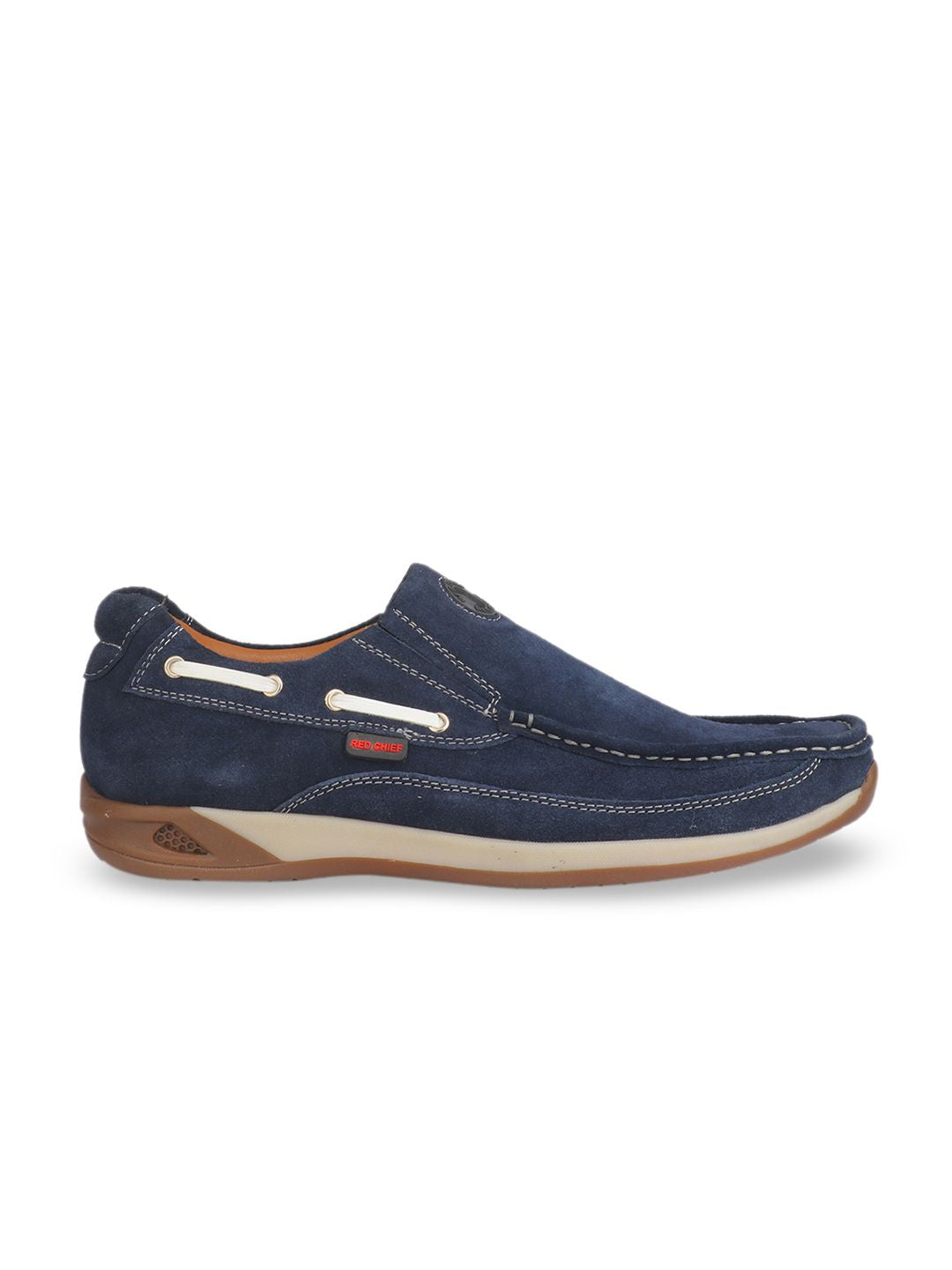 Red Chief Men Blue Boat Shoes