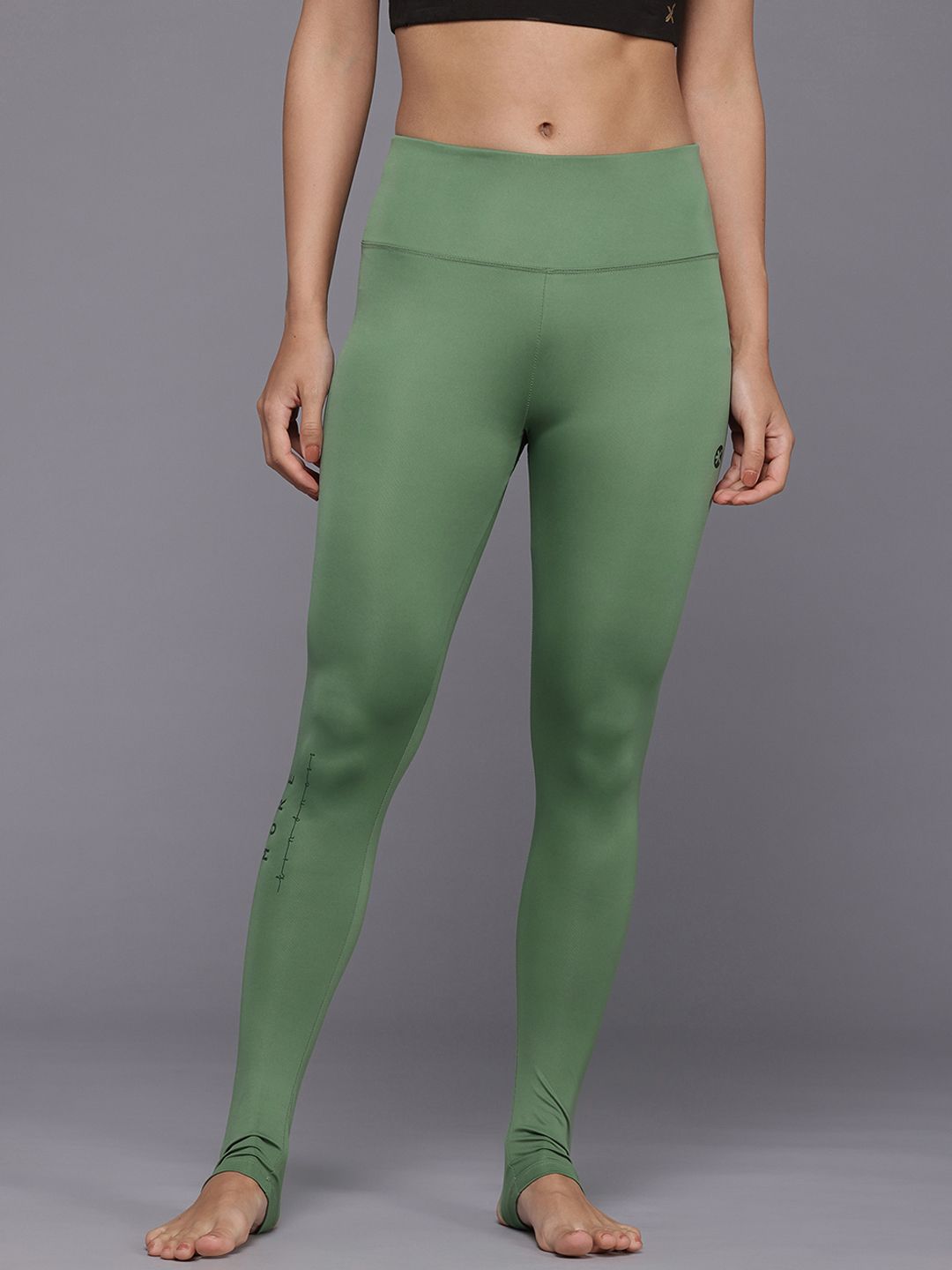 HRX by Hrithik Roshan Women Yoga Tights With Ankle Loop