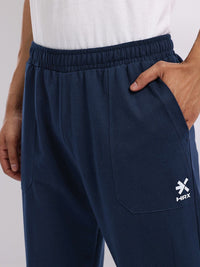HRX by Hrithik Roshan Men Panelled Mid-Rise Regular Fit Lifestyle Joggers