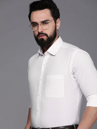 Raymond Slim Fit Printed Pure Cotton Formal Shirt