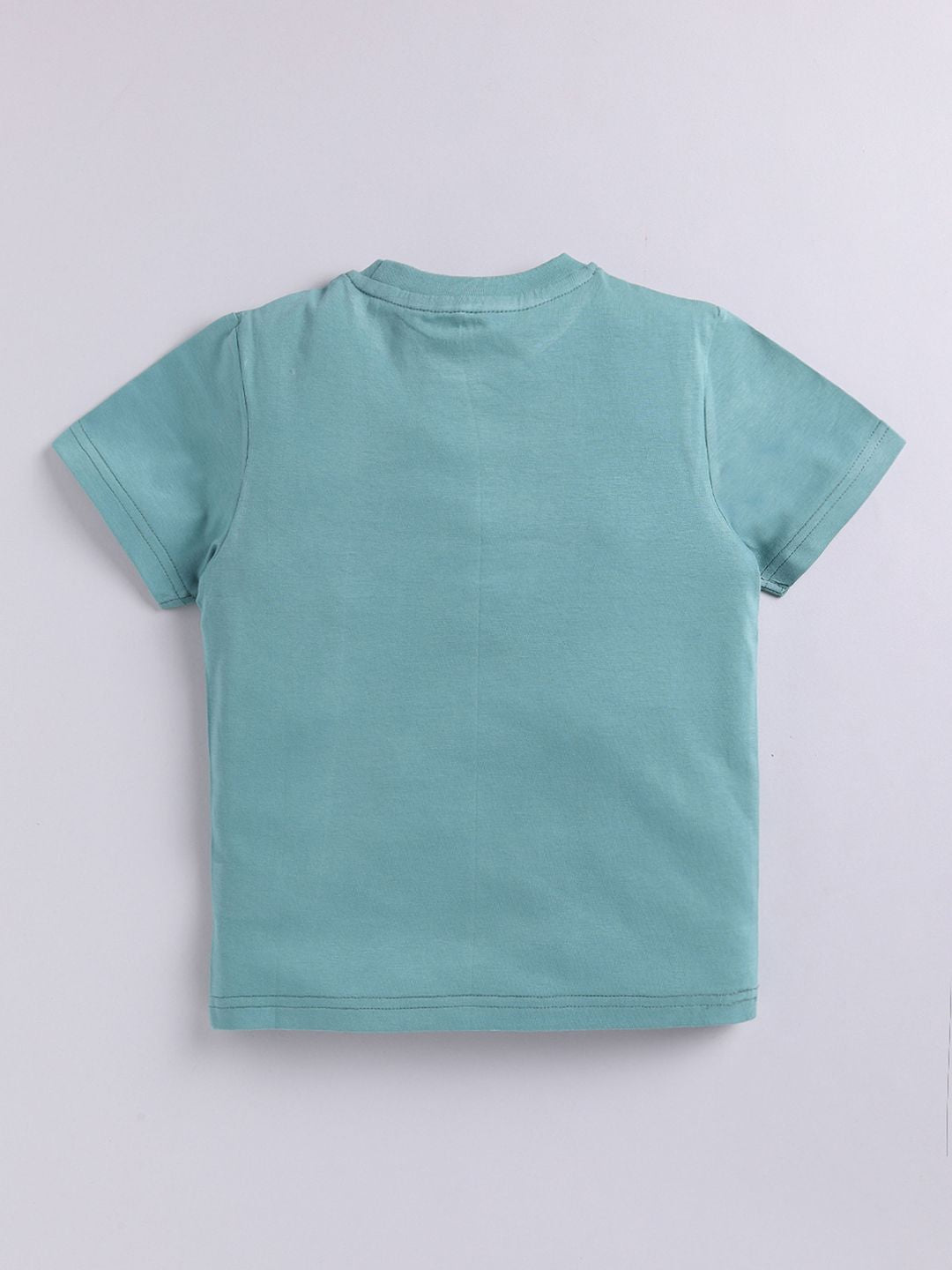 Happy Faces Boys Typography Printed Pure Cotton T-shirt