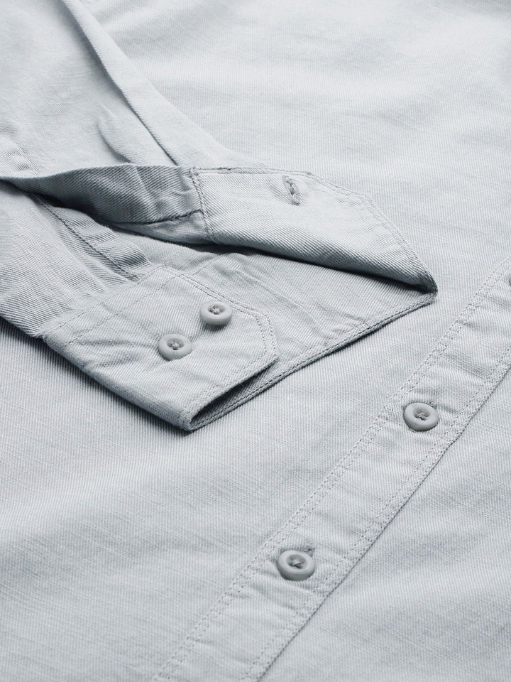 Thomas Scott Men Plus Size Premium Pure Cotton Casual Shirt