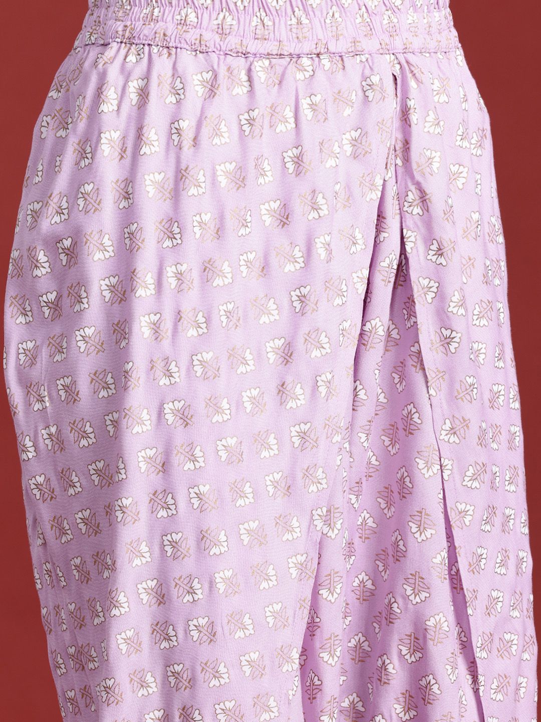 all about you Women Ethnic Motifs Print Kurta with Harem Pants