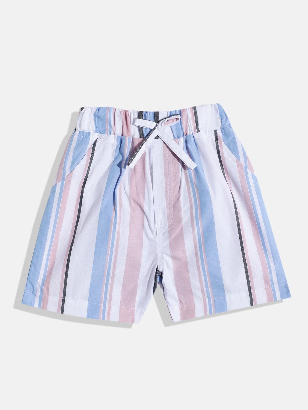 Moms Love Infant Boys Striped Pure Cotton Clothing Set