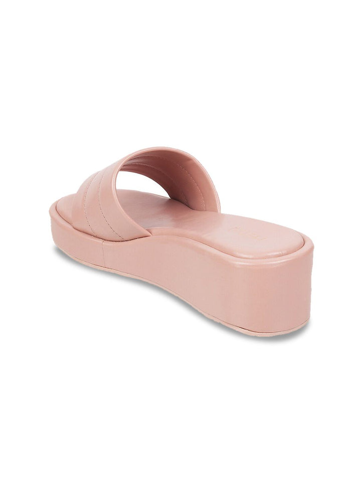 Metro Open-Toe Flatform Heels