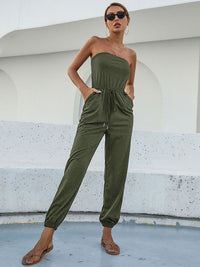 DressBerry Off-Shoulder Basic Jumpsuit